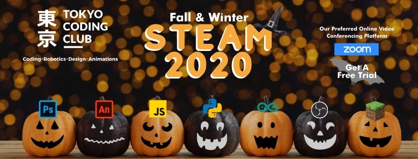Fall Winter Steam 2020 Tokyo Coding Club - trick or treat roblox 2020